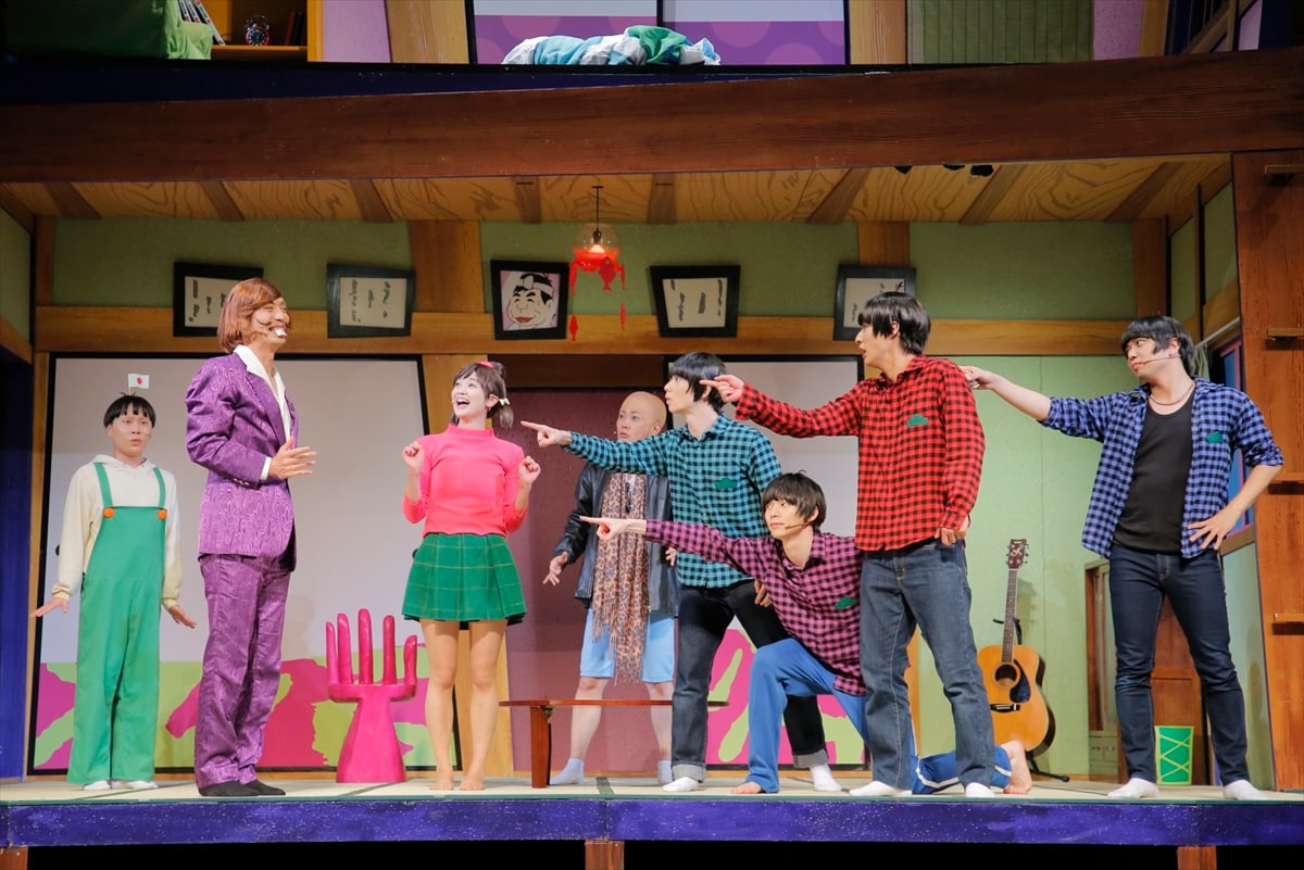 喜劇「おそ松さん」6つ子が柏木佑介のナルシストっぷりを暴露