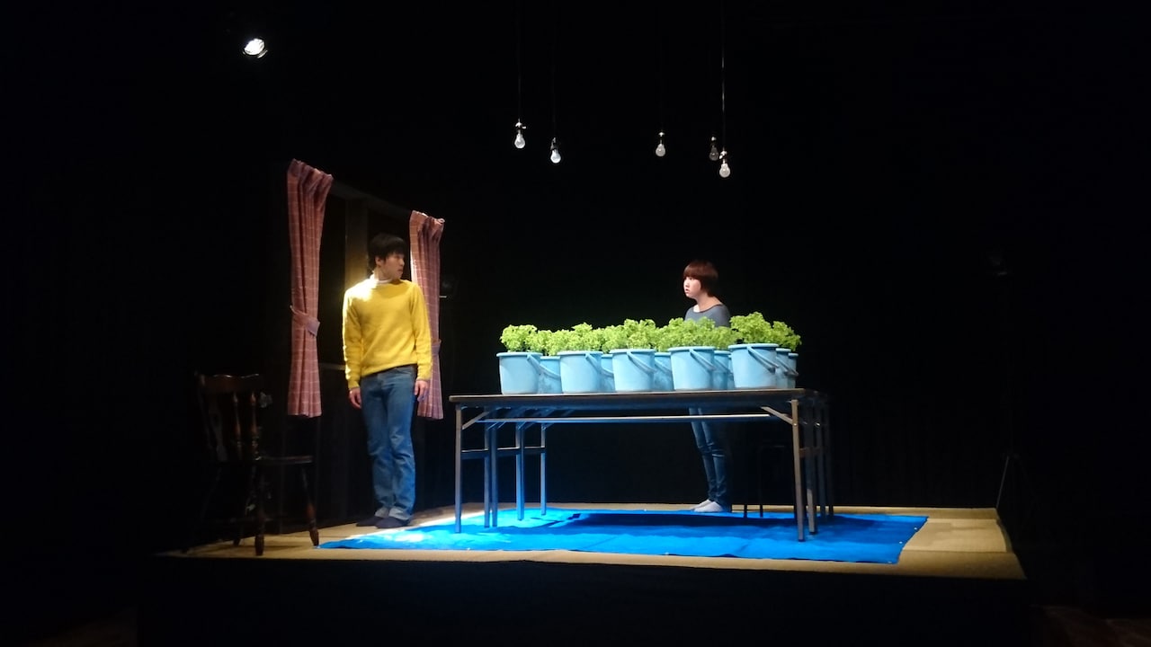 植物を違法栽培する女子大生描く、下鴨車窓「微熱ガーデン」全国を巡演