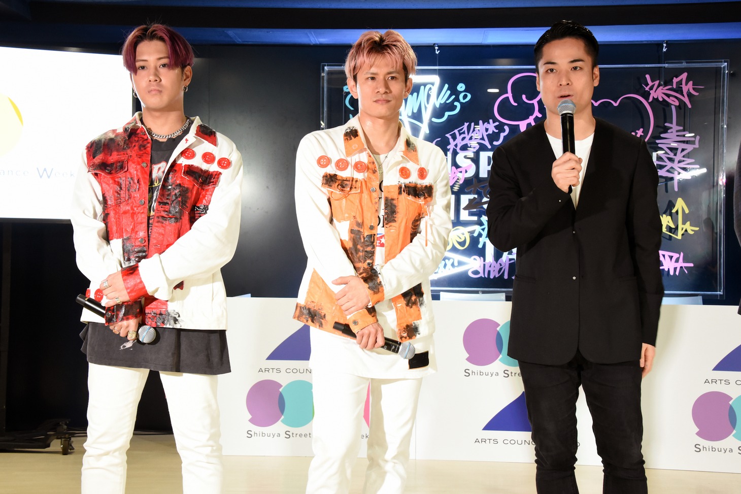 「Shibuya StreetDance Week 2018」取材会より。