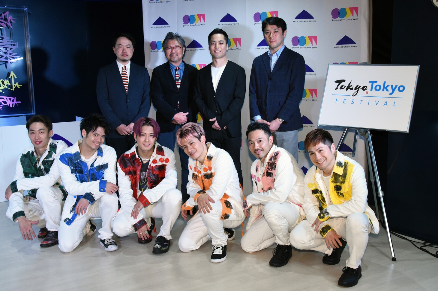 「Shibuya StreetDance Week 2018」取材会より。