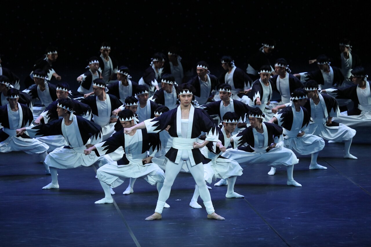 東京バレエ団「ザ・カブキ」ウィーン＆ミラノ公演を前に東京で上演