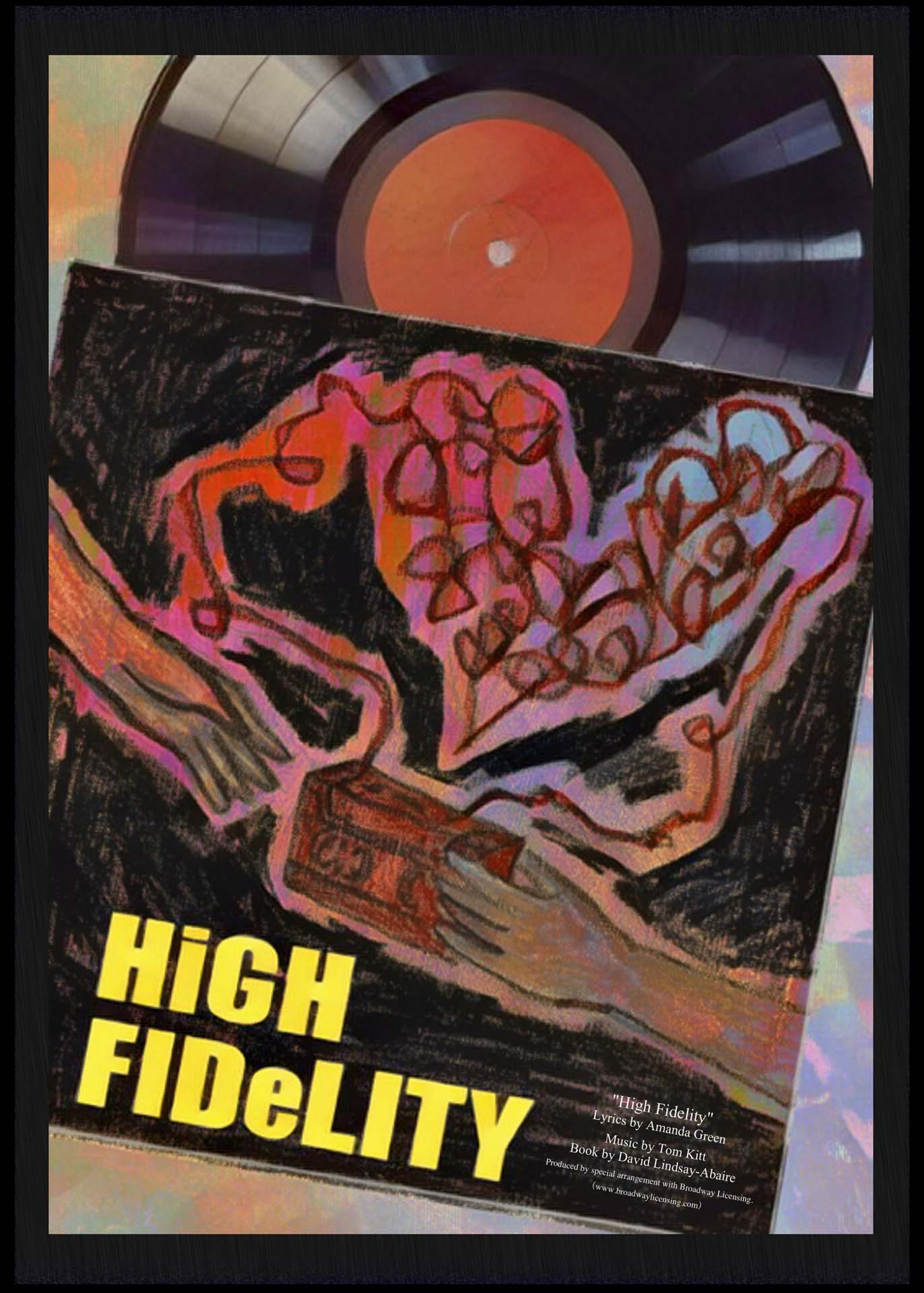TipTap ワークショップリーディング公演「ブロードウェイミュージカル『High Fidelity』」チラシ