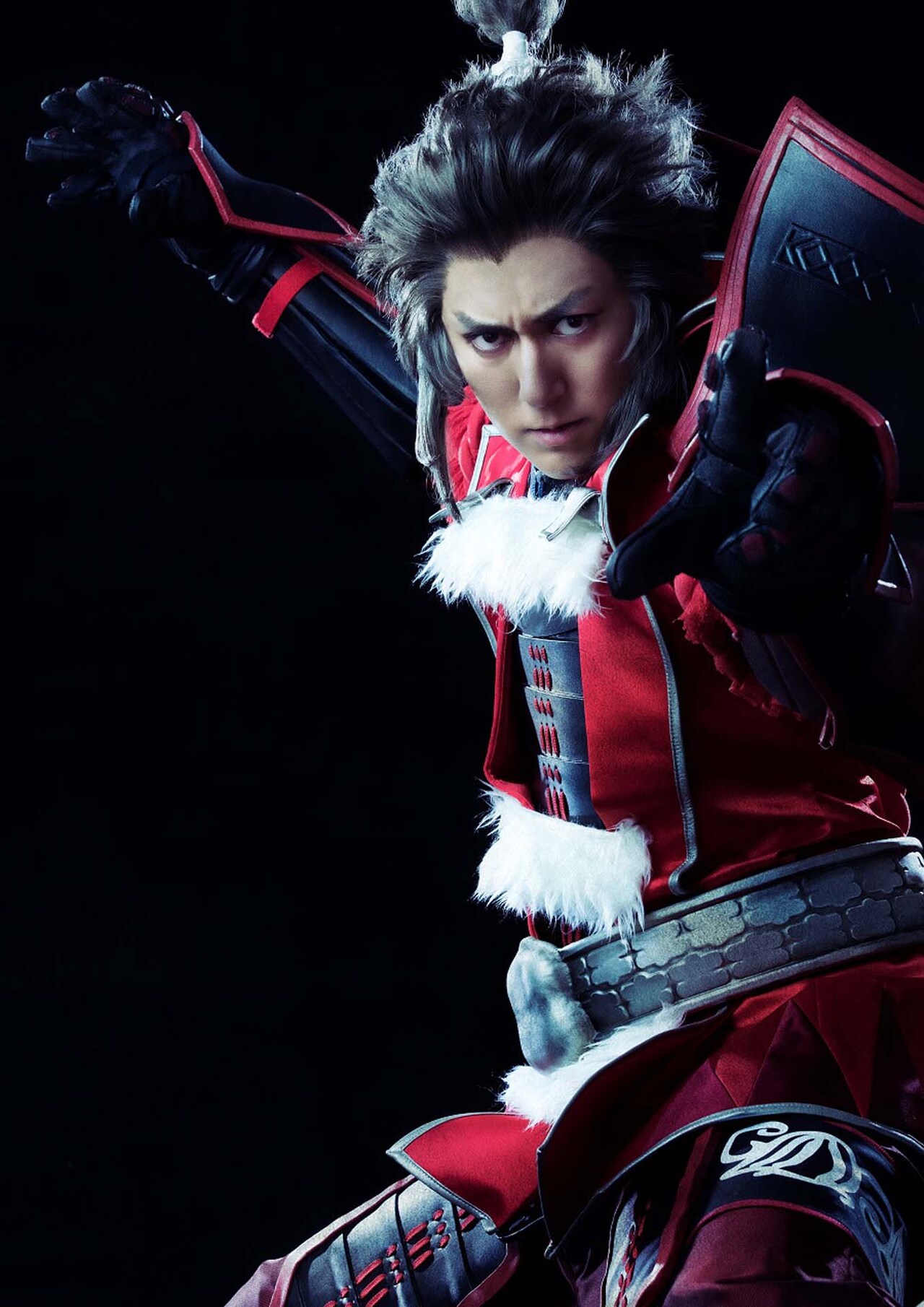 【最終値下げ】戦国BASARA 豊臣 秀吉 2着 +ウィッグ・お楽しみ武器付 最終値下げ】戦国BASARA 豊臣 秀吉 2着 +ウィッグ・お楽しみ武器
