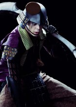 汐崎アイル扮する後藤又兵衛。