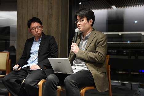 左から遠山昇司、福島幸宏氏。