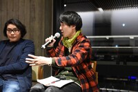 左から木ノ下裕一、武田力。