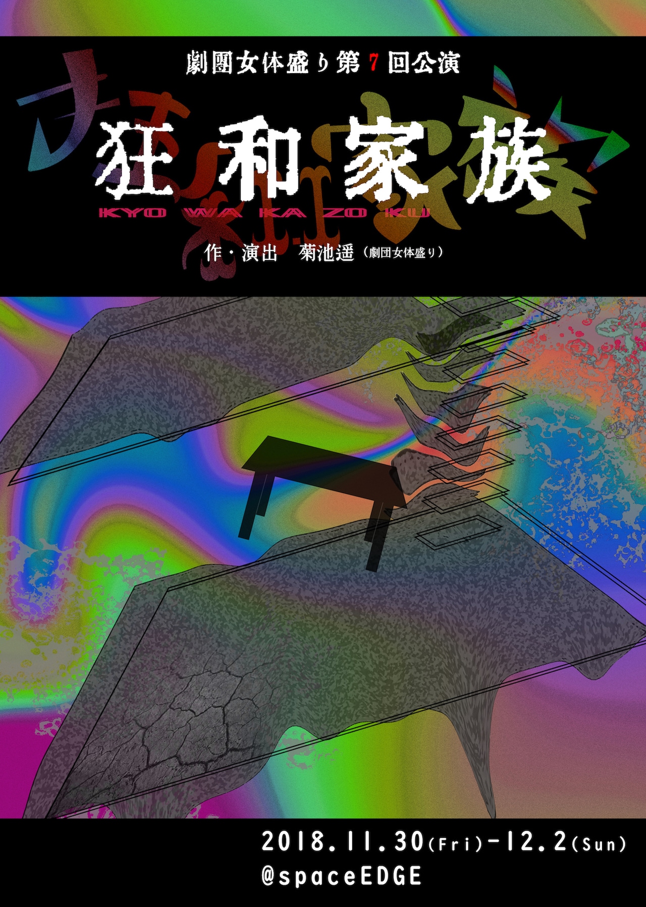 劇団女体盛り「狂和家族」歪んでしまった家族を描く新作