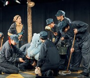 劇壇ガルバ 旗揚げ公演「森から来たカーニバル」ゲネプロより。(c)福山楡青