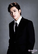 藤田富の扮装姿。