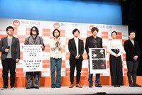 アクティブリーディング「それから」関係者。左から須貝英、宮下雄也、岡田あがさ、齋藤陽介、永田彬、加藤理恵、村上誠基。