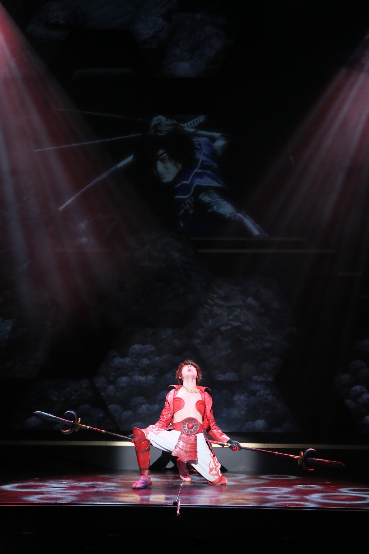 「斬劇『戦国BASARA』蒼紅乱世『紅』未来への誇り」より。