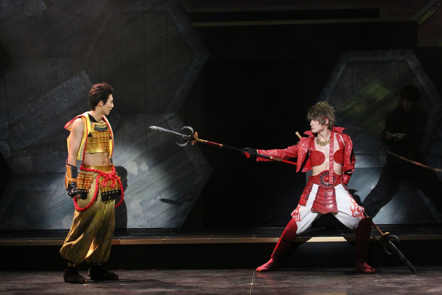 「斬劇『戦国BASARA』蒼紅乱世『紅』未来への誇り」より。