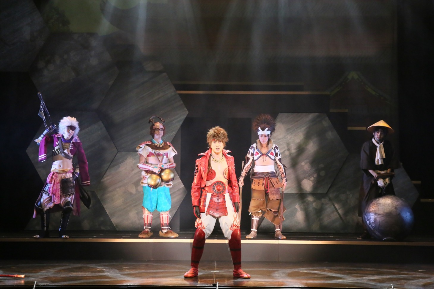 「斬劇『戦国BASARA』蒼紅乱世『紅』未来への誇り」より。