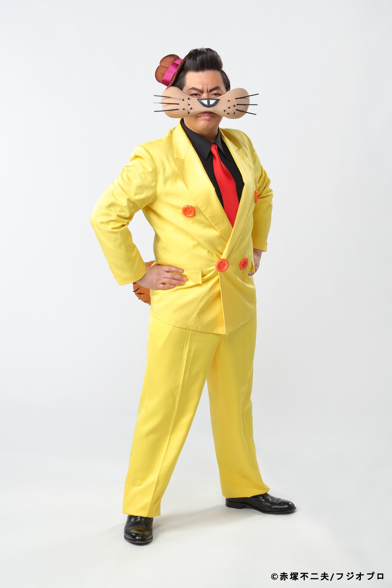 堀靖明扮するココロのボス。 - 磯貝龍虎がニャロメ、山沖勇輝が