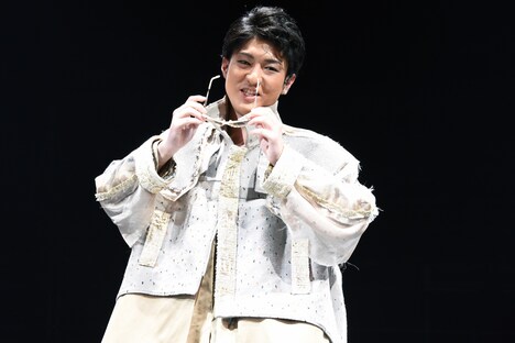 中村橋之助演じるオイディプス。