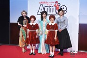 後列左から服部杏奈、早見優、蒼乃夕妃。前列左から岡菜々子、山崎玲奈。