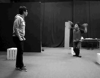 ロフト DE クリスマス 2018「いつだって今だもん～きのうとあしたのラブストーリー～」稽古の様子。