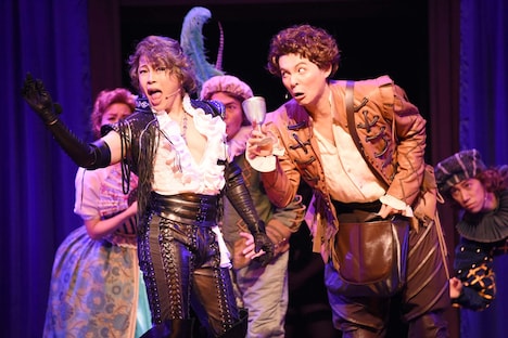 ミュージカル「サムシング・ロッテン！」ゲネプロより。