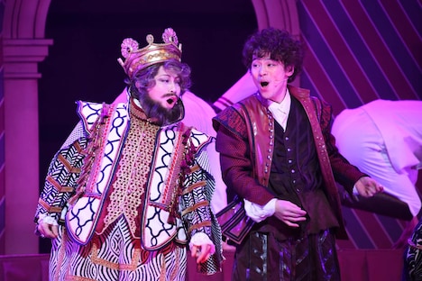 ミュージカル「サムシング・ロッテン！」ゲネプロより。