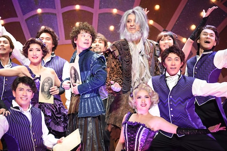 ミュージカル「サムシング・ロッテン！」ゲネプロより。