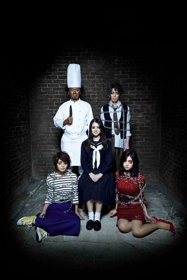 舞台「山犬」ビジュアル（撮影：小松陽祐、ヘアメイク：笹川知香、衣装：車杏里）