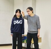 チャピロック企画「TROUBLE BOX～八巻竜胆★探偵社～」稽古場より。