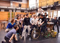 劇団四季 ミュージカル「パリのアメリカ人」稽古場取材会より。（撮影：荒井健）