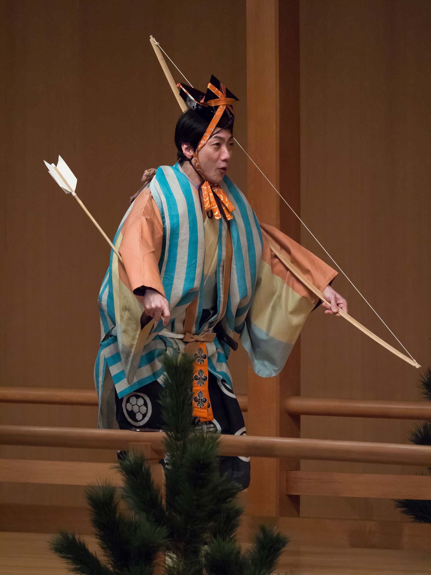 「狂言 ござる乃座 55th」より。（撮影：政川慎治）