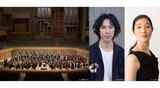 左から京都市交響楽団、首藤康之、中村恩恵。