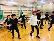 「贋作 黒蜥蜴」稽古の様子。