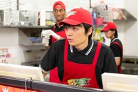 ペヤンヌマキ作「斬る女」より、岡山天音。（写真提供：NHK）