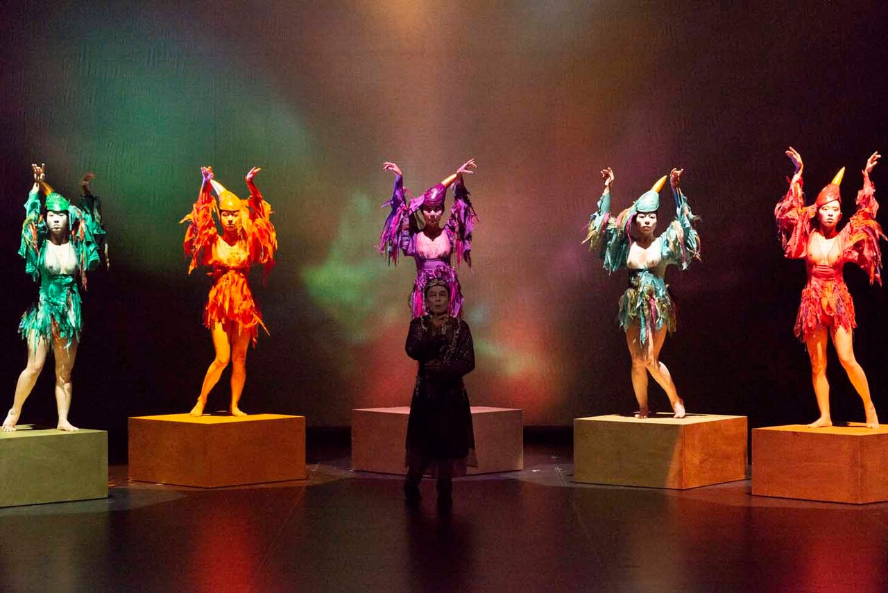 笠井叡が澁澤龍彦の遺作に挑む「高丘親王航海記」世界初演が幕開け