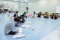 木ノ下歌舞伎「糸井版 摂州合邦辻」稽古の様子。