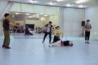 木ノ下歌舞伎「糸井版 摂州合邦辻」稽古の様子。