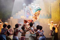 「Fate/Grand Order THE STAGE -絶対魔獣戦線バビロニア-」東京公演のゲネプロより。