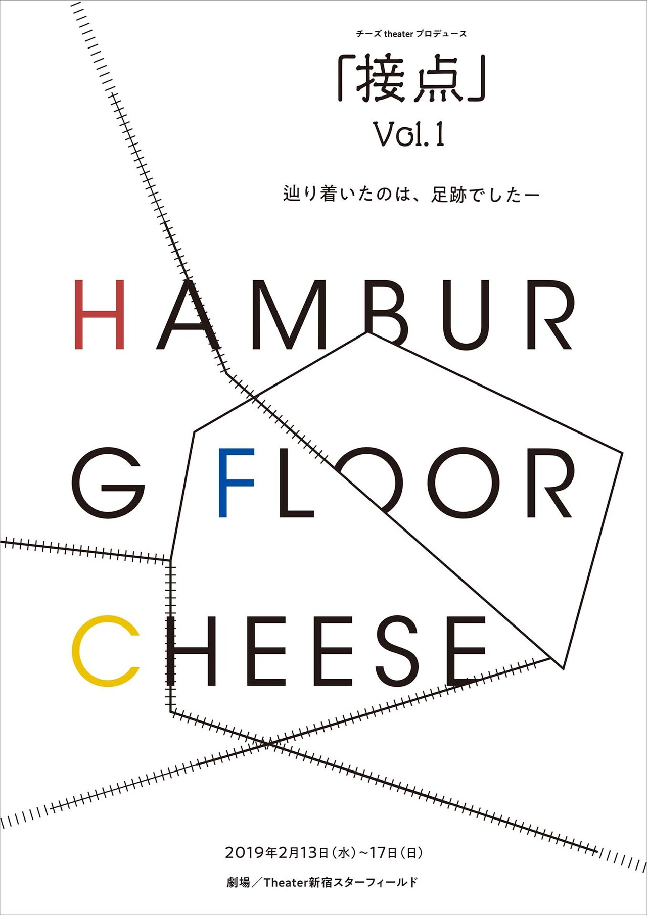 チーズtheater×TOKYOハンバーグ×フロアトポロジー「接点vol.1」
