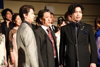 左から伊礼彼方、川口竜也、上原理生。
