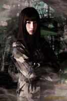 尾崎礼香の扮装姿。