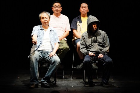 「帰郷」プレビュー公演より。