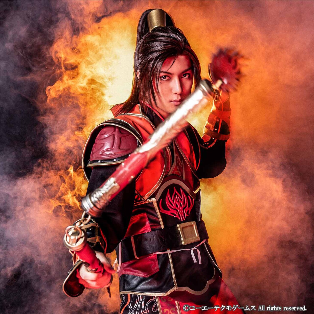 富永勇也扮する凌統。 - 「真・三國無双 赤壁の戦い」曹操ら全18名の