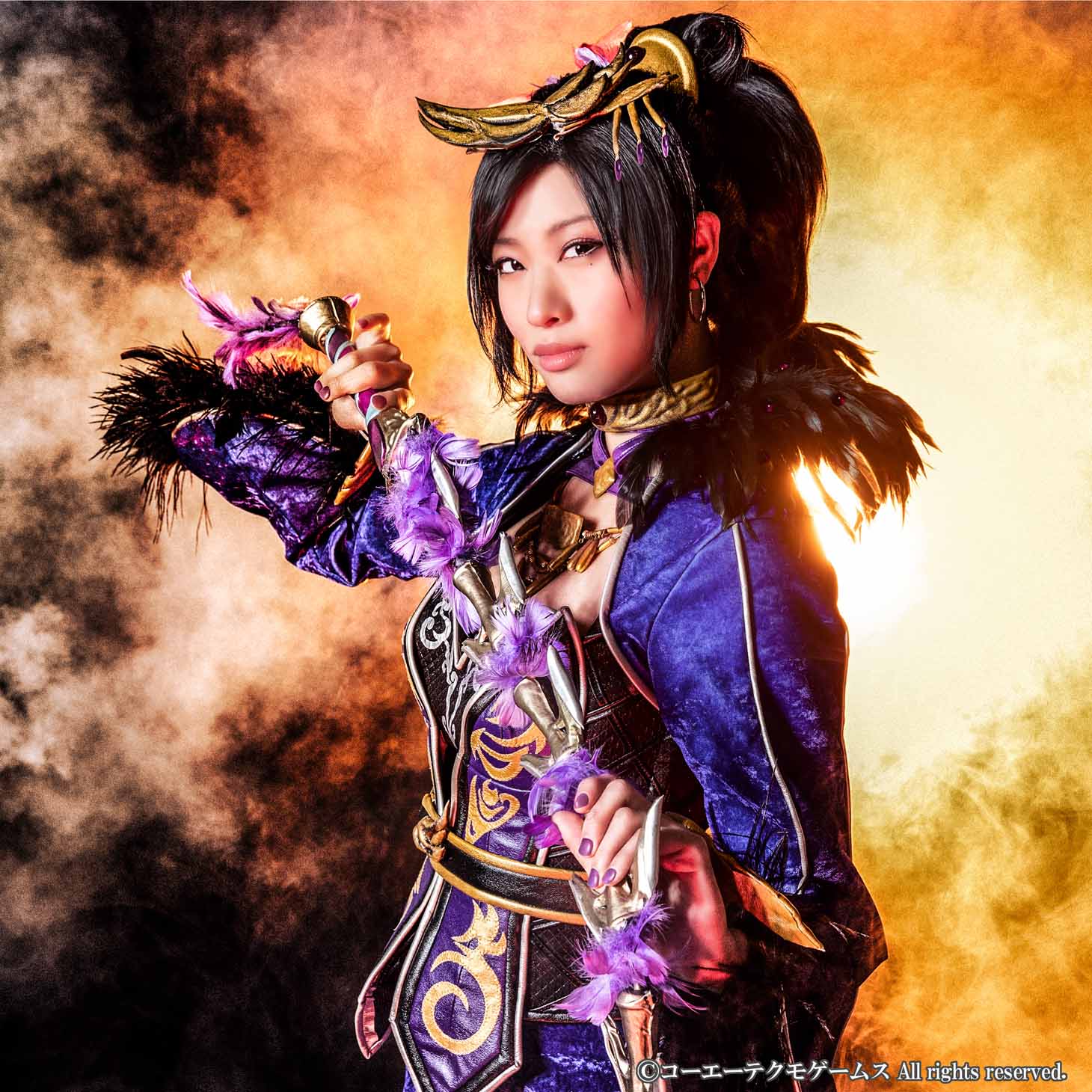 松田彩希扮する甄姫。