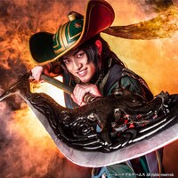 松村優扮する周倉。