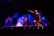 「元禄花見踊り~平成かぶき踊り」パフォーマンスの様子。