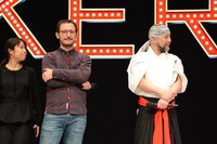 左からマリアノ・レオッタ、島口哲朗。