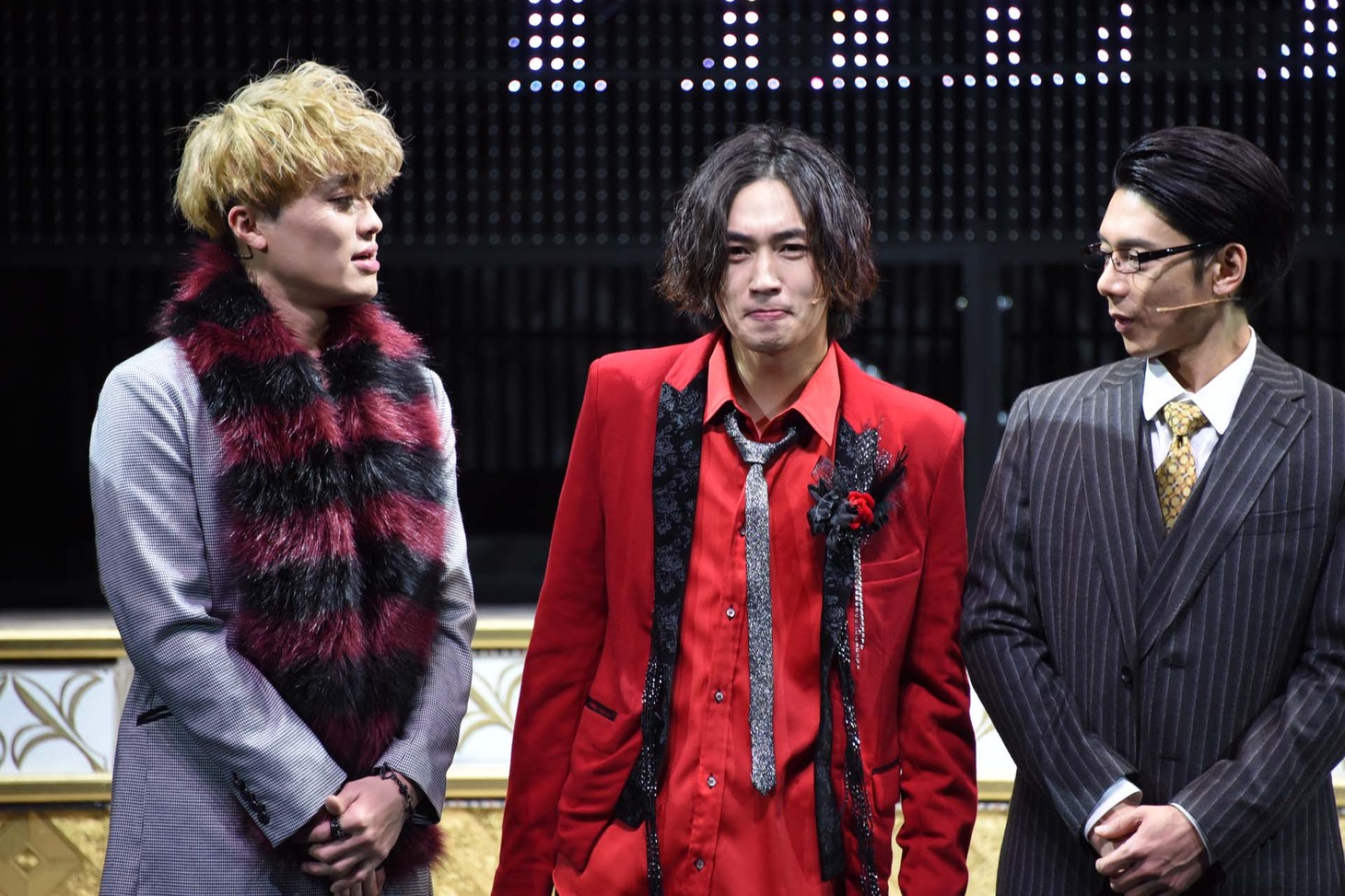 左から吉田広大、松本岳、富田翔。