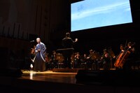 中国の芸能団によるパフォーマンスの様子。