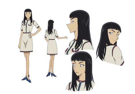 河北麻友子演じるレイチェル・チェオング。