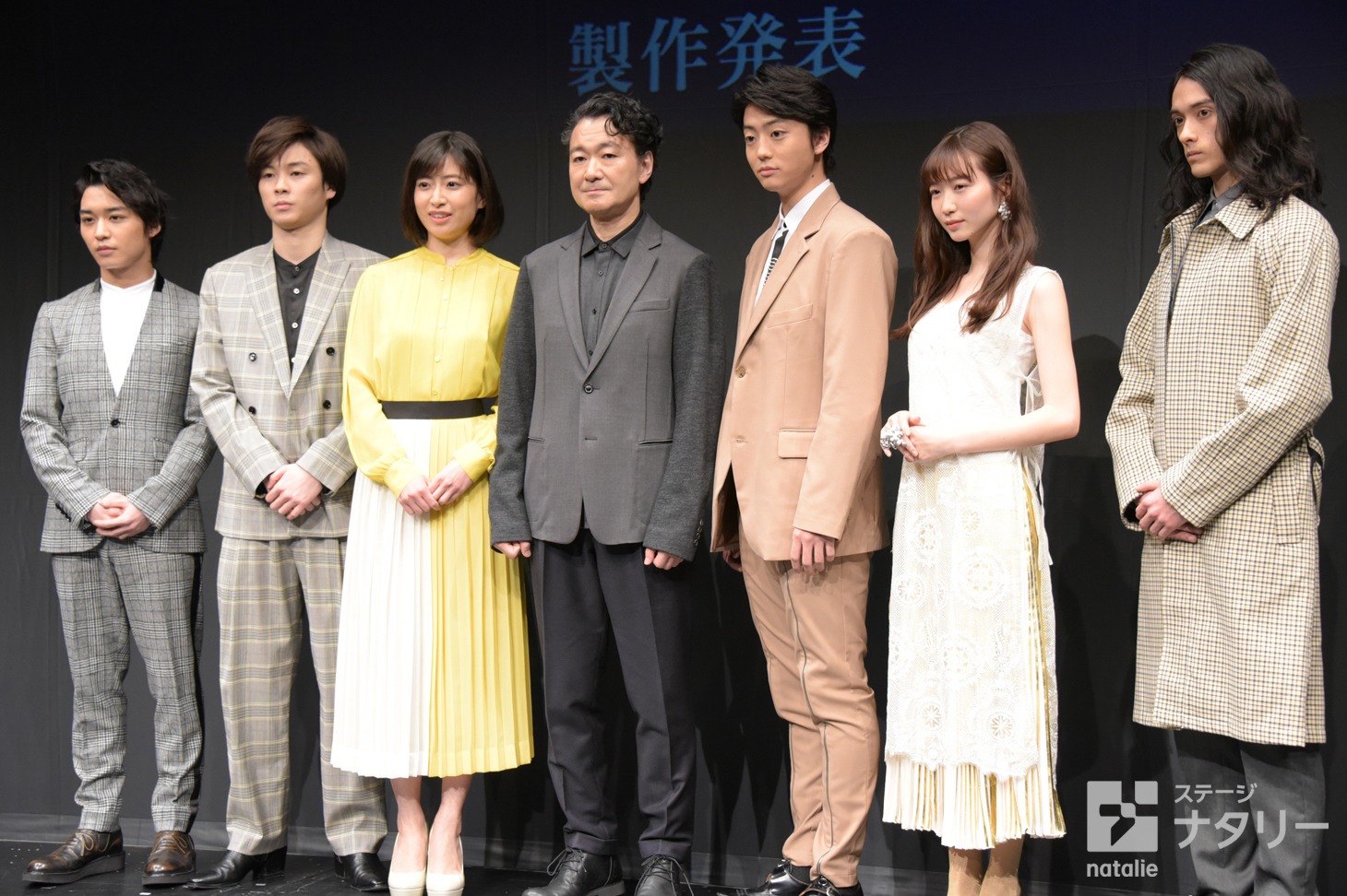 「春のめざめ」「恐るべき子供たち」製作発表会より。