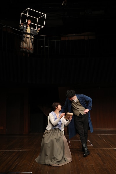 無名塾 稽古場公演2019「野鴨」より。