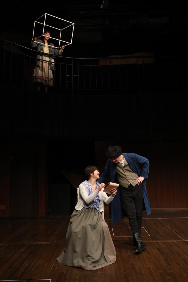 無名塾 稽古場公演2019「野鴨」より。